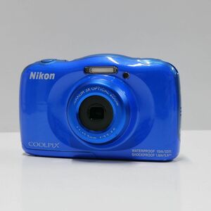 Nikon COOLPIX W100 USED美品 防水 デジタルカメラ 本体+バッテリー タフ 耐衝撃 完動品 中古 CP5555