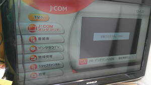 169　JCOM　デジタルケーブルテレビ　STB BD-V301J　カード付　CATV　リモコン付　電源ケーブル付