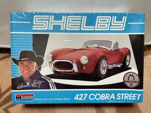 絶版MONOGRAM SHELBY427COBRA1/24プラモデル 新品未開封