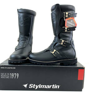 ★未使用、新品 Stylmartin / スティルマーティンブーツ Continental ブラック ユニセックス サイズ：40