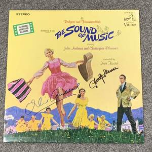 サウンド・オブ・ミュージック　The Sound of Music サントラ　サイン入りレコード　 ジュリー・アンドリュース　クリストファー・プラマー