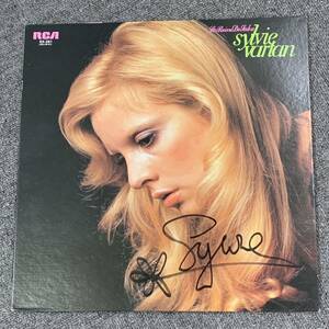 Sylvie Vartan シルヴィ・バルタン　直筆サイン入りレコード サバの女王