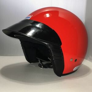 HONDA NF-3 Mサイズ57〜58cm ヘルメット (検索 SHOEI ホンダ ショウエイ ジェット nf3m レッド/赤色 当時物/ビンテージ ? 希少 ?