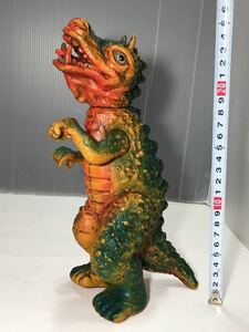 古い ソフビ 約25cm (検索 ヨネザワ/米澤 ? サイドン ? 怪獣 人形 パチ風 ? ぶさかわ ソフビ フィギュア 昭和レトロ 当時物 希少/珍品 ?