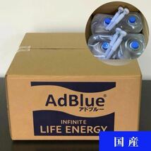 AdBlue　アドブルー 　尿素水　バックインボックスセット　5Lバッグ×4個　20L _画像1