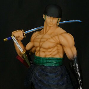 ◆ロロノア・ゾロ◆ワンピース◆1/4◆50cm◆完成品フィギュア◆One Piece◆武装色◆三刀流◆海外限定◆