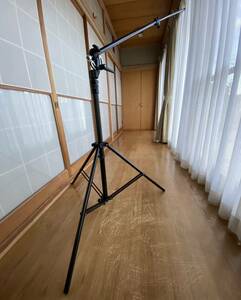  photographing for spotlight boom type stand * total height approximately 3.78m* height approximately 1.67m* boom length approximately 2.09m* storage hour length approximately 1.17m use, storage ..... scratch dirt have 