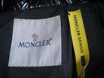 大阪市内直接引取可能　MONCLER MONTCLA　モンクレール　モンクラ ダウンジャケット　上着　ナイロン系　黒ブラック系　コート　_画像6
