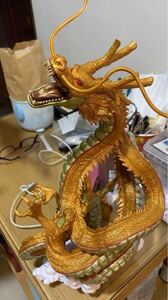 値段交渉可能　ドラゴンボール PVC製　38cm 神龍 フィギュア ゴールド