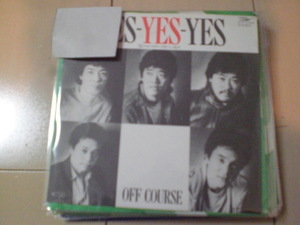 即決 EP レコード オフコース OFF COURSE 小田和正 YES-YES-YES EP5枚まで送料ゆうメール140円