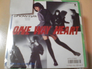 即決 EP レコード SHOW-YA 「One Way Heart / Love Sick」　寺田恵子　ショウヤ　EP8枚まで送料ゆうメール140円