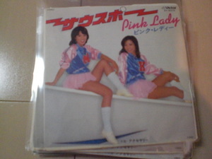 即決 EP レコード ピンク・レディー「サウスポー / アクセサリー」 EP8枚まで送料ゆうメール140円