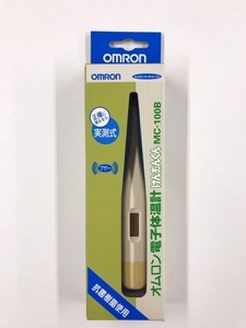 【即決 送料無料】新品未使用！オムロン 電子 体温計 けんおんくん MC100B　OMRON