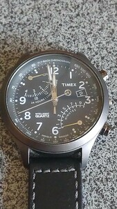 タイメックスTIMEX フライバッククロノグラフ 中古 ジャンク リューズ無し 電池交換しても動作せず 要修理