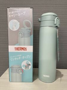 未使用 サーモス THERMOS JOS-750 水筒 ミントブルー 0.75Lボトル キャリーループ ステンレス構造 保温・保冷 真空断熱ケータイマグ 