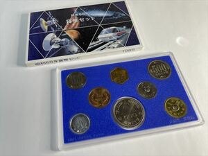 ミントセット 貨幣セット つくばEXPO'85記念硬貨 銘板入 1166円 1985年 昭和60年 大蔵省 造幣局 記念硬貨 コレクション 未使用額面スタート