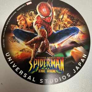 USJ限定配布　スパイダーマンステッカー　シール