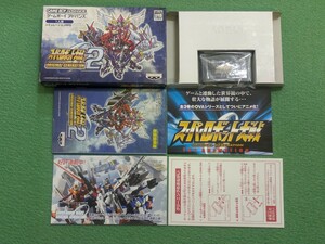 箱付きゲームボーイ アドバンス スーパーロボット大戦 OG ORIGINAL GENERATION 2 ゲームボーイアドバンス GBA