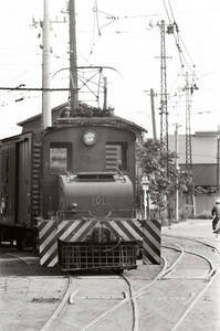 飾って楽しむ鉄道写真（若松市営電軌道：よみがえる若松の街並み） NO.344410026