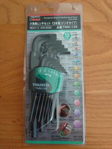 TRUSCO 六角レンチセット13本組（インチタイプ）TRRI-13S