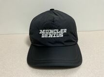 新品未使用！MONCLER GENIUS Cimch Cord Baseball cap モンクレール シンチコード ベースボール キャップ_画像1