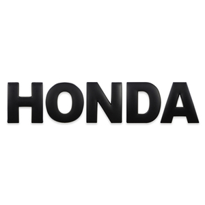 ホンダ HONDA ブラック アルファベット 英字 文字 エンブレム ロゴ 3Dエンブレム 立体ロゴ ステッカー シール