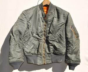 ☆米軍本物 US AIRFORCE MA-1 1964年発注品 ALPHA INDUSTRIES,INC. SIZE SMALL 8279C☆