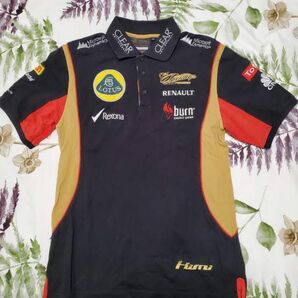 LOTUS F1 レーシーングチーム　ロータスF1 ユニフォーム　チームシャツ　ポロシャツ　