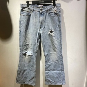 ERL MAN BLUE JEANS Size-L ダメージ デニム パンツ