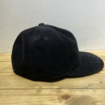 ESSENTIALS by FEAR OF GOD 23ss NEWERA59FIFTY CORDUROY CAP 34BLACK34 7-1/4 57.7cm フィアオブゴッド ニューエラ コーデュロイ キャップ_画像3