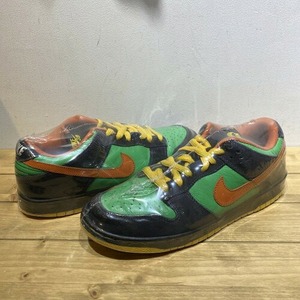 NIKE DUNK LOW PREMIUM SB &#34;Green Spark Hoop Orange&#34; 28.5cm 313170-381 2009年 ナイキエスビー ダンクロー グリーンスパーク