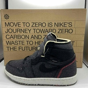 NIKE 2020 AIR JORDAN 1 HIGH ZOOM CRATER 25.0cm CW2414-001 ナイキ エアジョーダン1 ハイ ズーム クレーター スニーカー