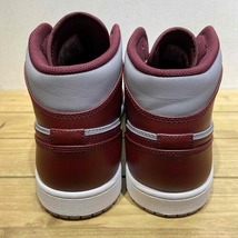 NIKE 2022 AIR JORDAN 1 MID TEAM RED 29.0cm DQ8426-615 ナイキ エアジョーダン1 ミッド チームレッド_画像4