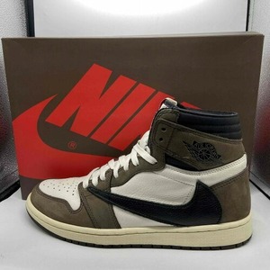 NIKE AIR JORDAN 1 HIGH OG TS SP TRAVIS SCOTT 28.0cm CD4487-100 ナイキ エアジョーダン1 ハイ トラヴィススコット スニーカー