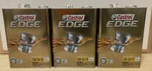 4L×3本 カストロール エッジ FE 5W-30エンジンオイル CASTROL EDGE FE SP GF-6_画像1