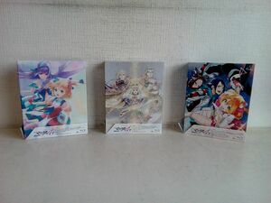 Blu-rayBOXセット売り/ 処分品 / マクロスDELTA / 3点セット / VOL.1~9 / 特装限定版 / 帯付 / ブックレット付 / BCXA-1135/38/41 【M060】