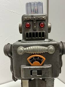 ヨネザワのブリキ のロボット　スモーキングスペースマン　1950年代