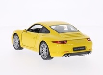 1/24 ポルシェ カレラ 黄色 イエロー Porsche 911 Carrera S 991 Yellow 1:24 梱包サイズ60_画像3