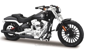 1/18 ハーレーダビットソン ハーレー ブレークアウト ブラック 黒 Harley Davidson Breakout black 2016 1:18 Maisto 梱包サイズ60