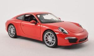 1/24 Porsche 911 Carrera S 991 ポルシェ カレラ 赤 梱包サイズ60