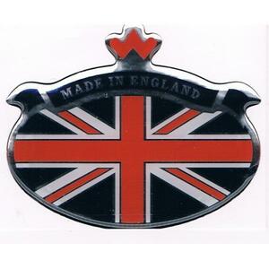 ローバー ミニ モーリス MADE IN ENGLAND 国旗 ステッカー MADE IN ENGLAND UNION JACK STICK ON BADGE