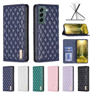 Samsung Galaxy S24 Plus ケース Galaxy S24+ ギャラクシー 6.7インチ フロント＆バック保護ケース 磁気ケース 手帳型 収納ありスタンド