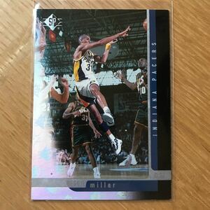 NBA カード レジーミラー 1996-97 upper deck SP reggie miller ミラー ミラータイム ペイサーズ 