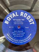 オリジナル盤 ROOST 412 10インチ 青銀 DG FLAT / THE AMAZING BUD POWELL _画像8