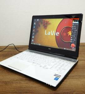 通電OK NEC/エヌイーシー ノートパソコン LaVie LL750NSW-YC Win 8.1/Core i7/メモリ 8GB/HDD 1TB ジャンク/パーツ取り/現状品 『ZK08』