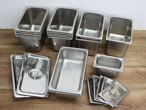 SUGICO/sgiko other made of stainless steel ho te Lupin 17 piece summarize / set SH-1406/SH-1406S/SH-1604/19100 store articles / kitchen equipment / cookware present condition goods ZU834