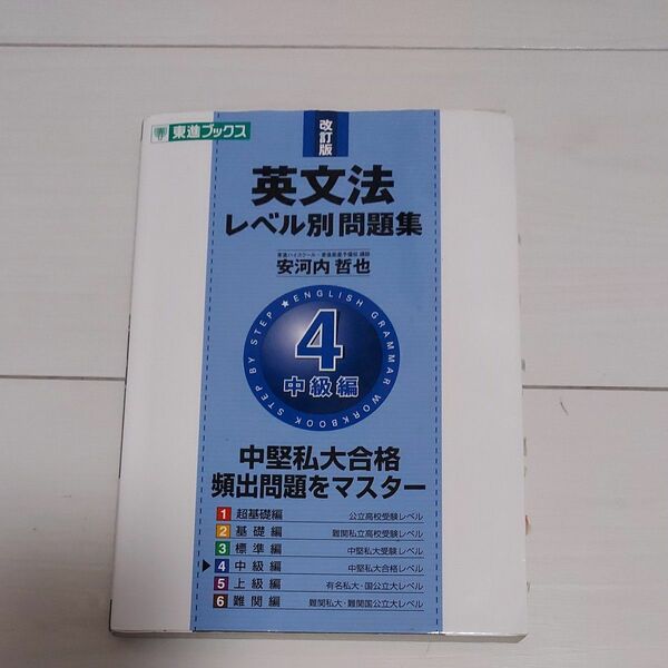 英文法レベル別問題集４ （東進ブックス　レベル別問題集シリーズ 安河内哲也／著 東進ブックス 英語長文レベル別問題集 英語