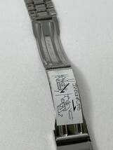 【M14】貴重 未使用品に近い 綺麗 保管品 SEIKO 弓菅 XJA 211 ラグ幅18ｍｍ STAINLESS STEEL 当時物_画像4