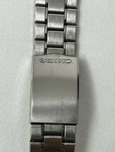 【M14】貴重 未使用品に近い 綺麗 保管品 SEIKO 弓菅 XJA 211 ラグ幅18ｍｍ STAINLESS STEEL 当時物_画像10