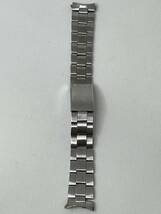 【M15】貴重 未使用品に近い 綺麗 保管品 SEIKO 弓菅 XAA 401 ラグ幅18ｍｍ STAINLESS STEEL 当時物_画像1